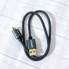 USB3.0ケーブル MicroB 0.5m Aオス - マイクロBオス