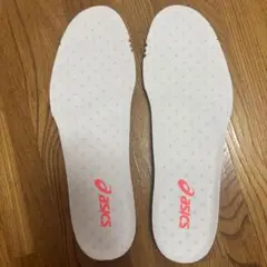 asics インソール ホワイト25.0