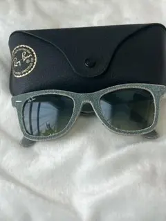 プレミアRay-Ban デニム風 サングラス ケース付き