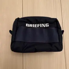 BRIEFING ネイビーポーチ