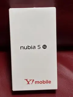新品、未開封　nubia S 5G Y!mobile 本体