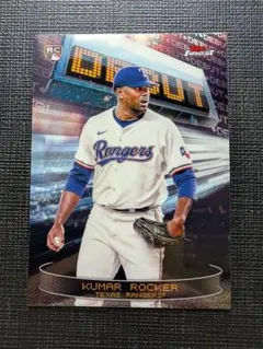 Kumar Rocker Topps Finest RC DEBUT