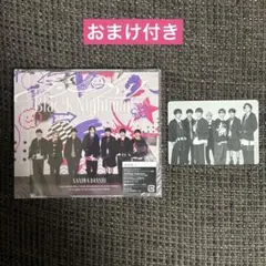 なにわ男子 アシンメトリー / Black Nightmare 通常盤 カード