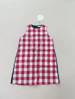 フランキーグロウ　ベアー×チェックワンピース　限定品　オールシーズン