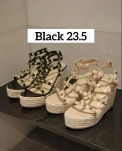 Ciel ❤︎ スタッズジュートサンダル バレンティノ風