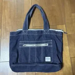 ラングラー　wrangler トートバッグ　デニム生地　A4サイズ