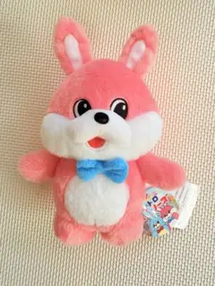 レトロメモリーズ　ピンクうさぎぬいぐるみ
