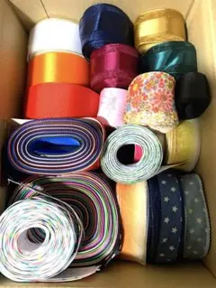 【 AS278 】thank you SALE 手芸用リボン まとめて