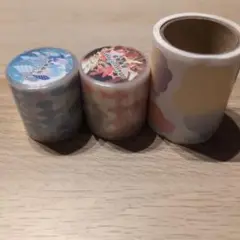カラフルマスキングテープ3個セット