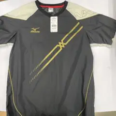 Mizuno NXT バレーボール半袖ピステシャツ L ブラック