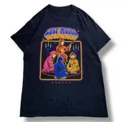F406　【即購入OK】　Stephen rhoads　半袖Tシャツ　M相当　黒