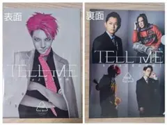 映画「TELL ME~hideと見た景色~」【非売品】A4クリアファイル