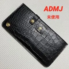 美品✨️ ADMJ パイソン 二つ折り財布 ゴールド金具 アイボリー 美品✨️ ADMJ パイソン 二つ折り財布 ゴールド金具 アイボリー