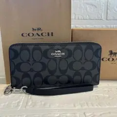 COACH 長財布 C4452 ロング ジップ アラウンド ウォレット