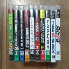 PS3ソフト 10本まとめ売り ジャンク