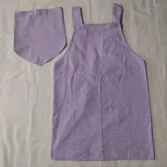 エプロン　三角巾　小学生　女の子　150