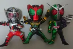 レジェンドライダーヒストリー 仮面ライダーフィギュア3体