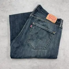 リーバイス　501　ストレート　デニムパンツ　古着　ダークインディゴ　W36