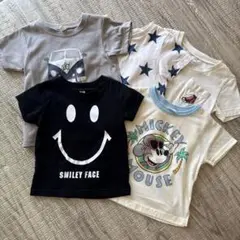 西松屋　半袖Tシャツまとめ売り　保育園着　5枚(80,90)