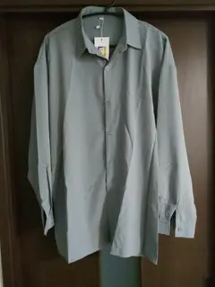 メンズ レディース 長袖シャツ 3XL シャツ カジュアルシャツ