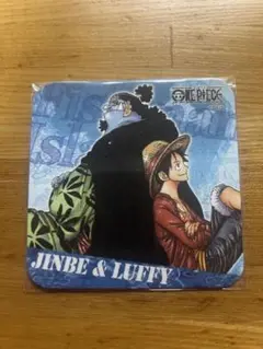 ONEPIECE ワンピース　アートコースター　JF2016 ルフィ　ジンベエ