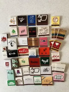 昭和レトロマッチ(喫茶店) 39種44個