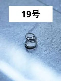High-End SILVER NEO ANNULUS RING　１９号 High-End SILVER NEO ANNULUS RING 19号 OX JEWELRY High-End