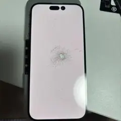 訳ありのiPhone 14 Proの純正フロントパネル