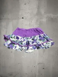 ANNA SUI mini 紫色フリルスカート 90(S)