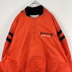 USA製 90s DeLONG ハーフジップ ナイロンジャケット