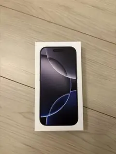 新品未開封！iPhone 16Pro 128GB ブラックチタニウム