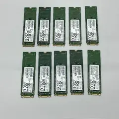 【10枚セット】Samsung SSD MZ-NTY1280 128G M.2