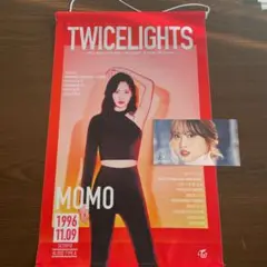 TWICE モモ　タペストリー，ステッカー