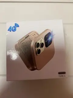 i18 Pro Max ピンク 4G 折りたたみ携帯電話 本体