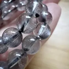 【天然石】プラチナルチルクォーツ 内径 16.5cm 品質良
