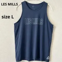 Reebok LES MILLS タンクトップ メンズLサイズ