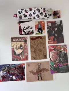 僕のヒーローアカデミア 爆豪勝己 ポストカードセット