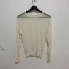 ウィムガゼット シースルーニット DEUXIEME CLASSE