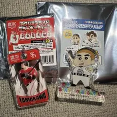 クレヨンしんちゃんころっとアクリルミニフィギュア 鷹祭アクリルミラー山川穂高選手