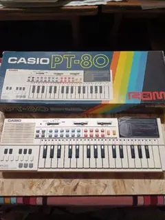 Casio PT-20☆セミアナログ式シンセサイザー☆1983年☆昭和