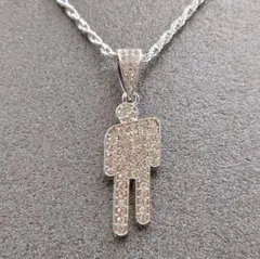 ビリーアイリッシュ billie eilish 公式 ネックレス　青 HIT ME HARD AND SOFT Blue Blohsh Necklace - Billie Eilish
