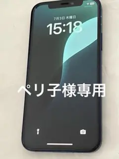 専用 Apple iPhone 12 128G ブルー SIMフリー 少難有