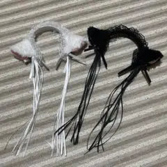 ネコミミ カチューシャ 2点セット