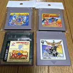 ゲームボーイソフト 美品4本セット 作動確認済み