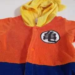 ドラゴンボール風フード付きロンパース
