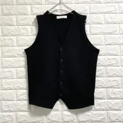 green label relaxing ベスト カーディガン ブラック L