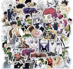 HUNTER X HUNTER ハンターハンター　カラー ステッカー　50枚