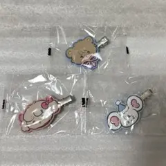 mikko ガチャ ヘアクリップ　3点セット