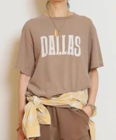 MUSE de Deuxieme Classe【DALLASプリントTシャツ】 2025年最新】MUSE de Deuxieme Classe 柄・デザイン:プリント