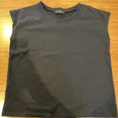 GORGE ブラック ノースリーブ Tシャツ Fサイズ